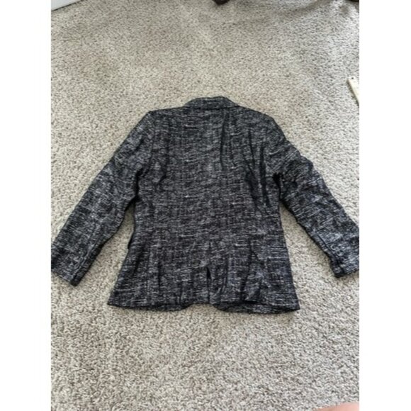 Allen by A.B.S Women Long Sleeve Collared One Button Blazer Jacket Size Small - Picture 11 of 13